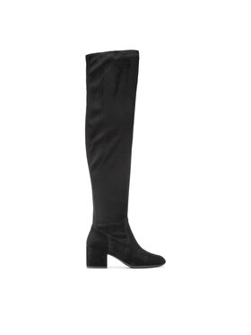 Geox Geox Overknees D Eleana I D26TWI 0JZ21 C9999 Schwarz