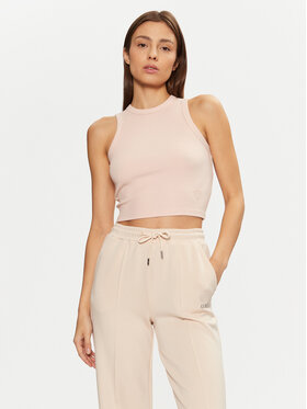 Guess Guess Felső V3GP19 K8RT2 Rózsaszín Slim Fit