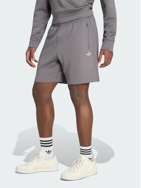 adidas adidas Szorty materiałowe 169737 Szary Regular Fit