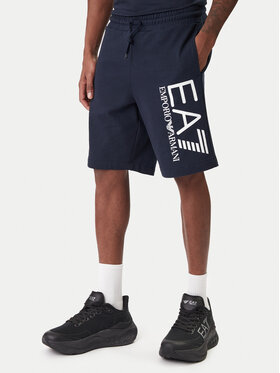 EA7 Emporio Armani EA7 Emporio Armani Спортни шорти 7M001414 AF22266 UB102 Тъмносин Regular Fit