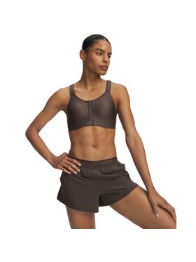 Under Armour Under Armour Biustonosz sportowy 1384118-200 Brązowy