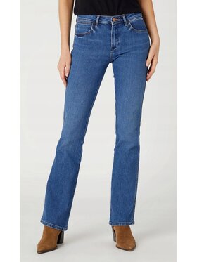 Wrangler Wrangler Jeansy Bootcut 625 Niebieski Bootcut Fit