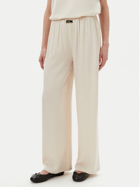 Eleh Eleh Palazzo bikses ESS250049 Écru Regular Fit