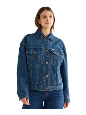 Wrangler Wrangler Kurtka jeansowa 112386771 Niebieski Regular Fit