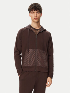 MICHAEL Michael Kors MICHAEL Michael Kors Džemperis CF552Q55MF Tamsiai ruda Regular Fit