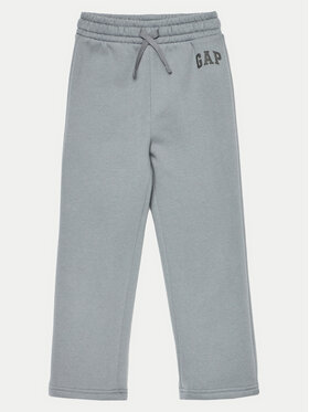 Gap Gap Штани з тканини 645346-02 Сірий Regular Fit