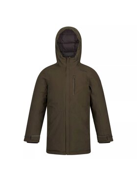 Regatta Regatta Kurtka przeciwdeszczowa Yewbank Khaki Long Fit