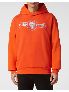Plein Sport Plein Sport Mikina 5279 Oranžová Regular Fit