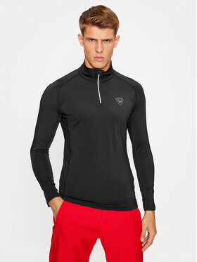 Rossignol Rossignol Тениска от техническо трико Classique RLMML07 Черен Regular Fit