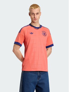 adidas adidas Koszulka techniczna 161910 Pomarańczowy Slim Fit