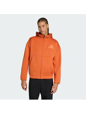 adidas adidas Суитшърт Z.N.E. KE4679 Оранжев Regular Fit