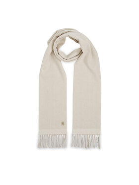 Tommy Hilfiger Tommy Hilfiger Fular Cashmere Chic Woven Scarf AW0AW15344 Bej