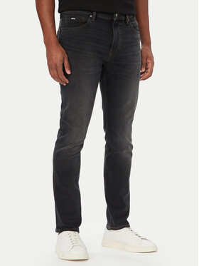 BOSS BOSS Džinsi H-Delaware 50564384 Melns Slim Fit