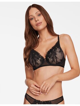 Esotiq Esotiq Biustonosz push-up 40025 Czarny