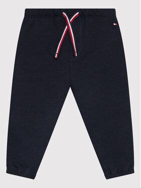 Tommy Hilfiger Tommy Hilfiger Спортивні штани Baby Solid KN0KN01497 Чорний Regular Fit
