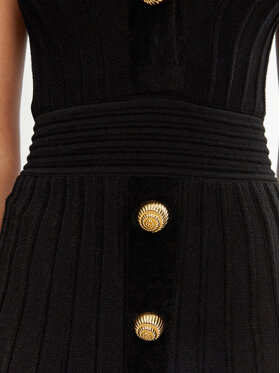 Φόρεμα υφασμάτινο Balmain φωτογραφία