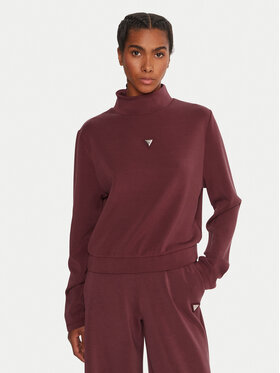 Guess Guess Felpa Olympe V4YQ05 KCAY2 Bordeaux Regular Fit