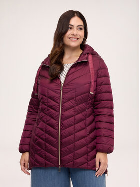 Fiorella Rubino Fiorella Rubino Giubbotto piumino F023T001562N036 Bordeaux Over Fit