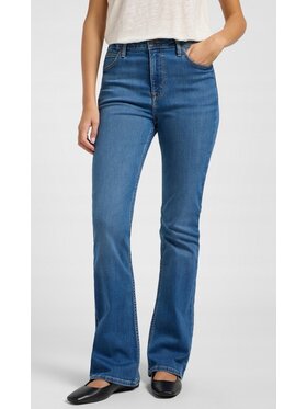 Lee Lee Jeansy Breese Boot Niebieski Bootcut Fit