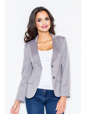 FIGL FIGL Sako M085 Sivá Slim Fit