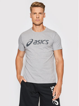 Asics Asics T-Shirt Big Logo 2031A978 Szary Regular Fit