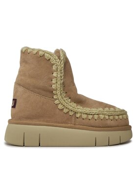 Mou Mou Μπότες Χιονιού Eskimo 18 FW531002A Καφέ