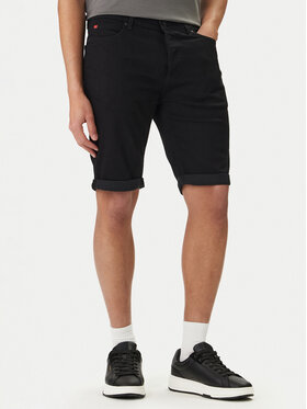 HUGO HUGO Teksapüksid 50556154 Must Tapered Fit