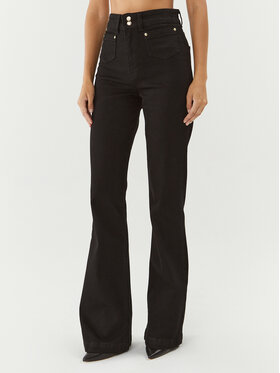 Just Cavalli Just Cavalli Traperice 75PAB5F0 Crna Flare Fit