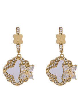 Guess Guess Naušnice JUBE05 583JW Zlatna