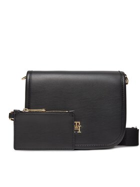 Tommy Hilfiger Tommy Hilfiger Handtasche Th City Crossover AW0AW15694 Schwarz