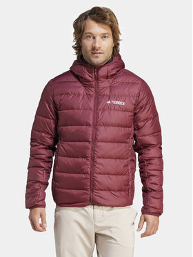 adidas adidas Pūkinė striukė Terrex Multi Light Down IP6040 Raudona Slim Fit