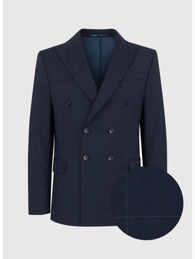 Pako Lorente Pako Lorente Marynarka P23WP-3G-036 Granatowy Slim Fit
