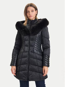 Guess Guess Zimski plašč New Oxana W4BL61 WGLZ0 Črna Regular Fit