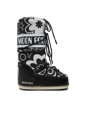 Moon Boot Moon Boot Μπότες Χιονιού Mb Icon Flower 80D1402940 Μαύρο