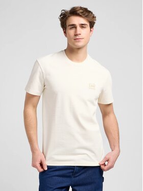Lee Lee T-Shirt WW ESSENTIAL Biały Comfort Fit