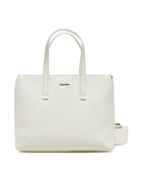 Calvin Klein Calvin Klein Borsetta Ck Must Small Tote K60K612904 Écru