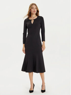 Rinascimento Rinascimento Rochie cocktail CFC0121444003 Negru Regular Fit
