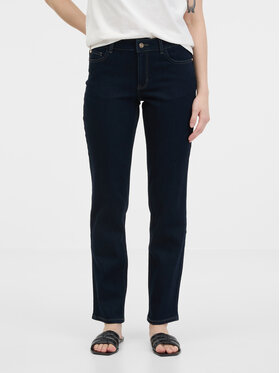 Orsay Orsay Jeansy 1000186550000__38 Niebieski Authentic Straight Fit