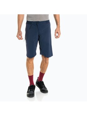 Schöffel Schöffel Szorty rowerowe Mellow Trail Niebieski Regular Fit