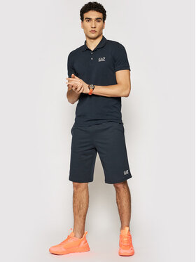 EA7 Emporio Armani Polo 8NPF04 PJM5Z 1578 Tamnoplava Regular Fit