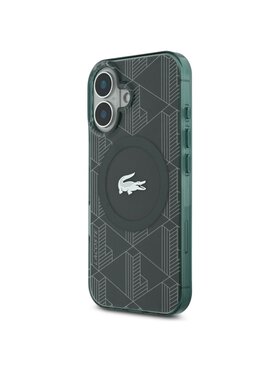Lacoste Lacoste Etui na telefon Apple iPhone 16 Zielony