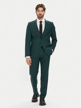 HUGO HUGO Kostiumas Arti-Hesten253X 50544524 Žalia Extra Slim Fit