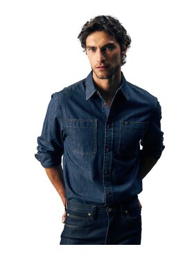 Lee Lee Koszula 112386377 Niebieski Regular Fit