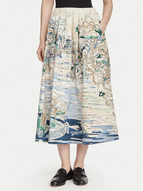 Weekend Max Mara Weekend Max Mara Spódnica midi Adepto 2625106011 Beżowy Regular Fit