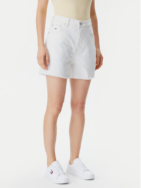 Tommy Jeans Tommy Jeans Farmer rövidnadrág DW0DW20093 Ekru Mom Fit