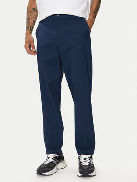 New Balance New Balance Pantaloni din material Athletics Standard MP43554NNY Bleumarin Regular Fit