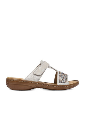 Rieker Rieker Pantoletten CEO-608K2-40 Silberfarben