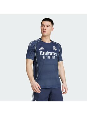adidas adidas Koszulka techniczna Real Madrid 25/26 Away Authentic Jersey Błękitny Slim Fit