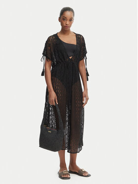 Iconique Iconique Strandkleid Temptation IC26-119 Schwarz Regular Fit