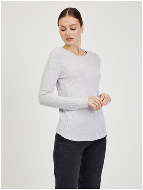 Orsay Orsay Sweter 180200-692000__XL Szary Regular Fit